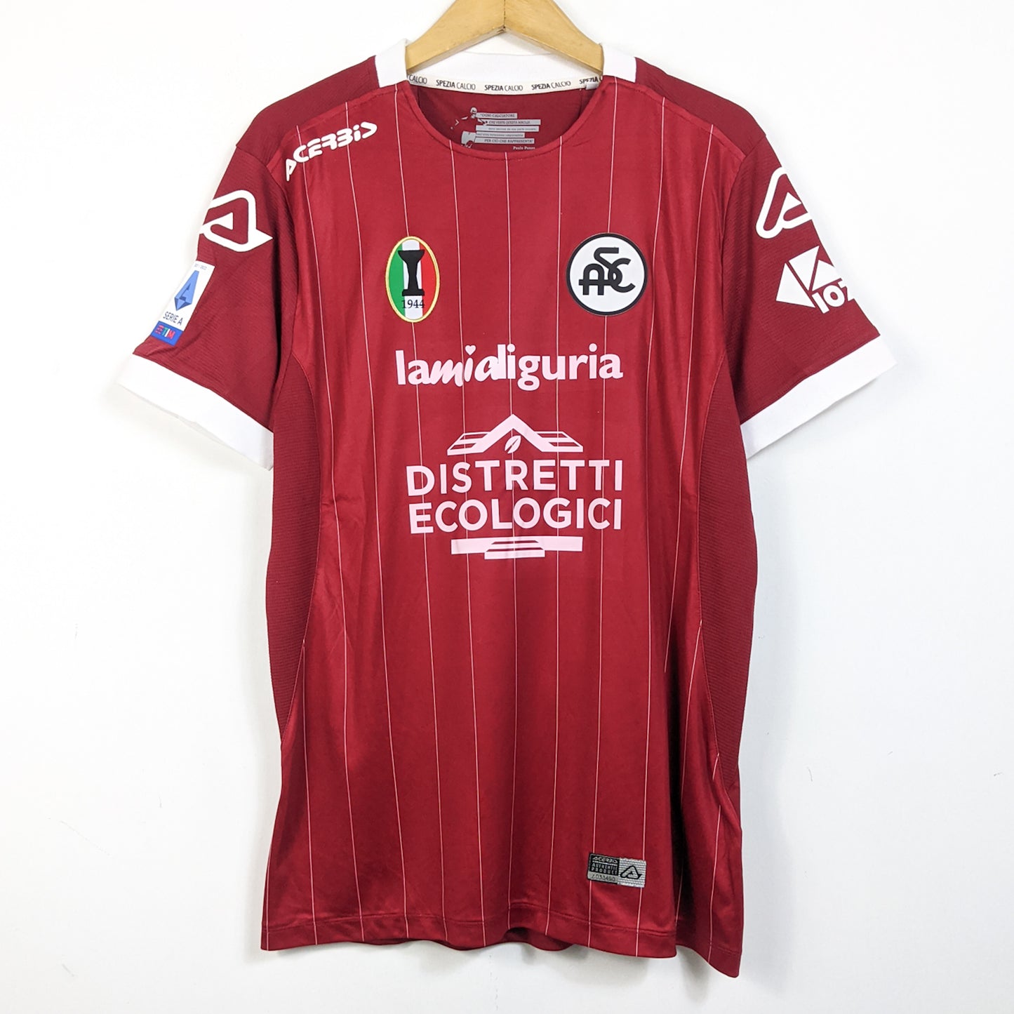 Original Spezia 2019/20 Third - Antiste #22 Size L (Kitroom)