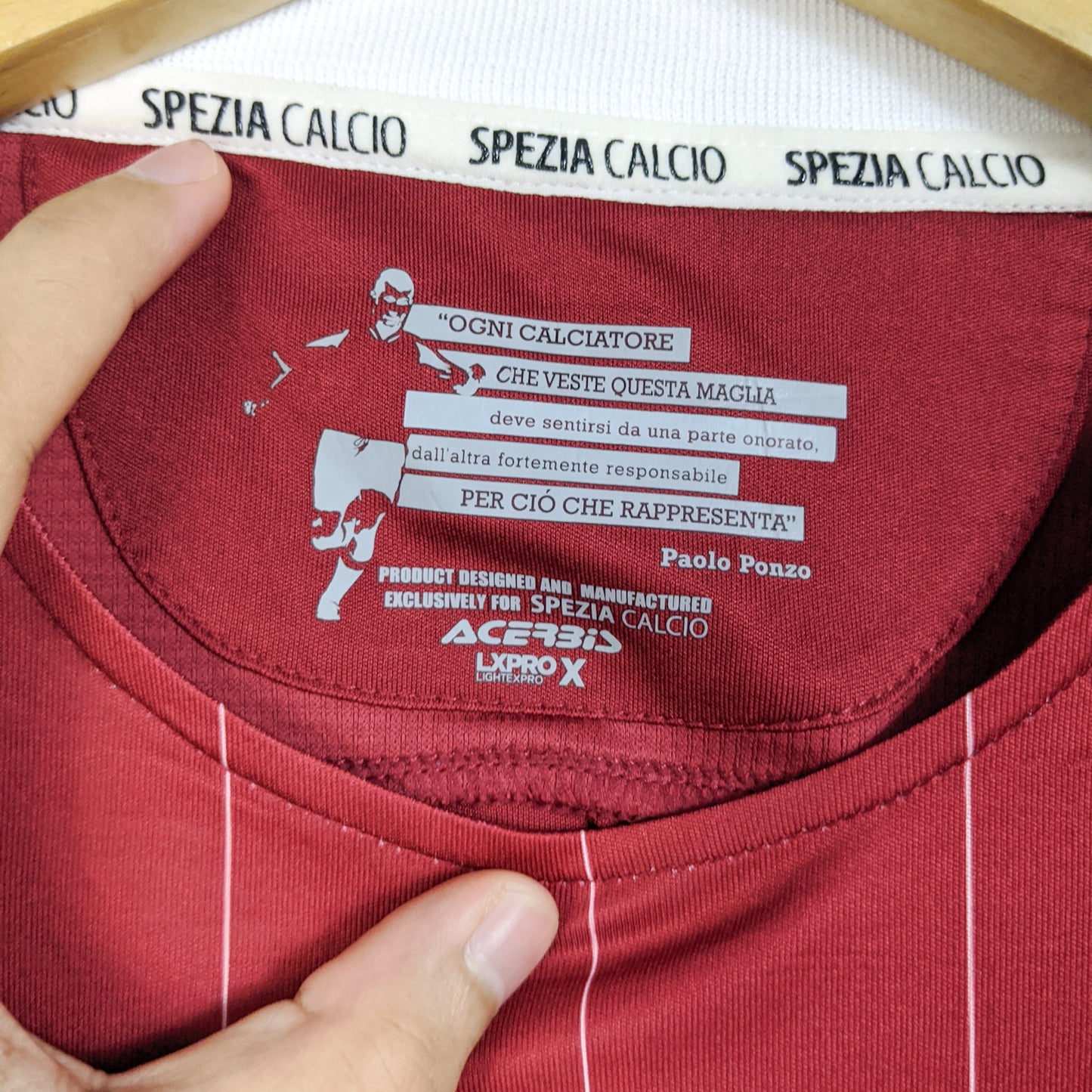 Original Spezia 2019/20 Third - Antiste #22 Size L (Kitroom)
