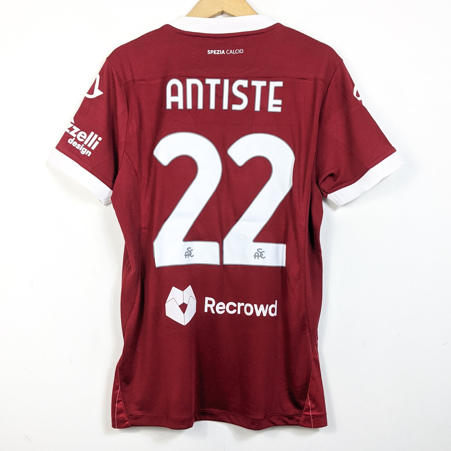 Original Spezia 2019/20 Third - Antiste #22 Size L (Kitroom)