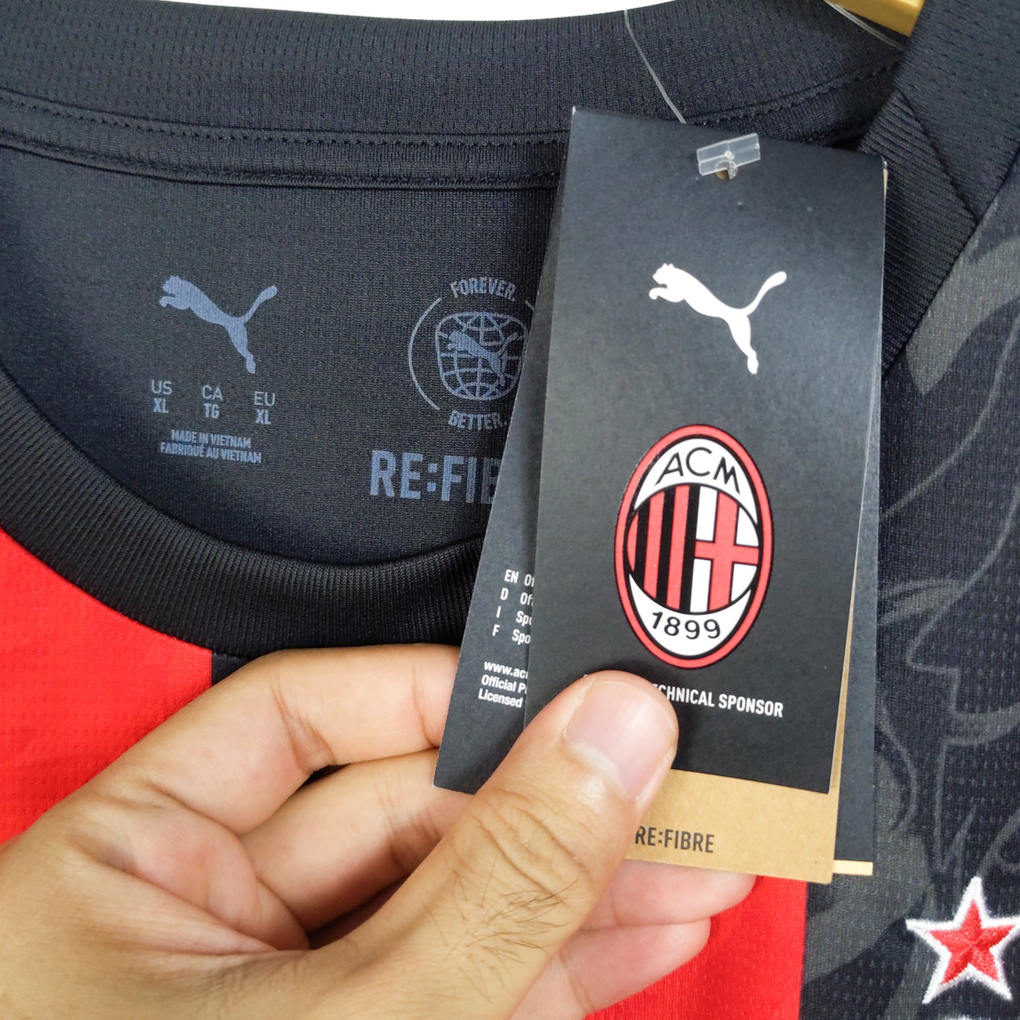 Original AC Milan 2025/26 Home - Modric #14 Size XL (Bnwt)