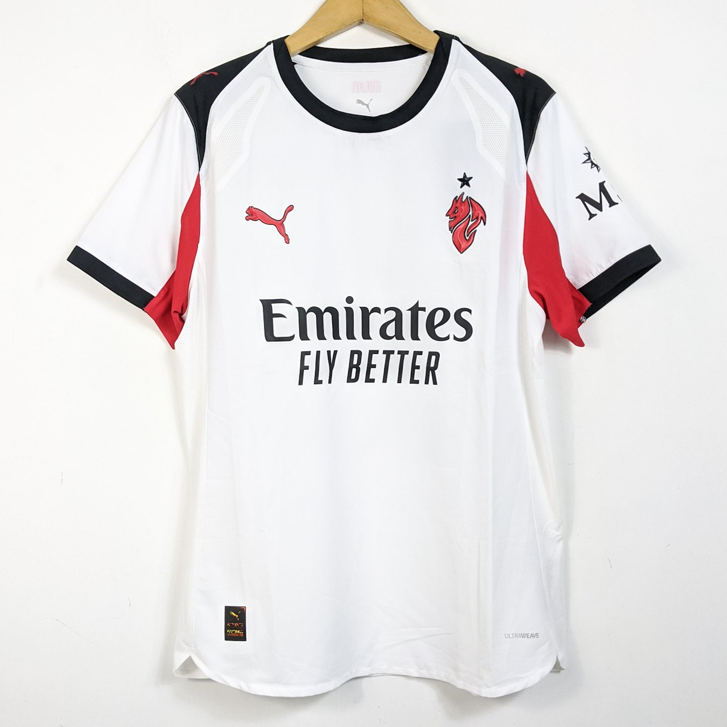 Original AC Milan 2025/26 Away - Rafa Leao #10 Size L (Bnwt) (Player Issue)