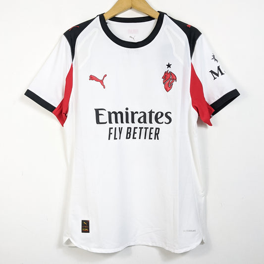 Original AC Milan 2025/26 Away - Rafa Leao #10 Size L (Bnwt) (Player Issue)