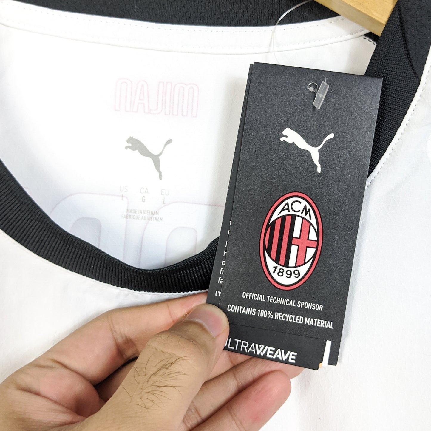 Original AC Milan 2025/26 Away - Modric #14 Size L (Bnwt) (Player Issue)