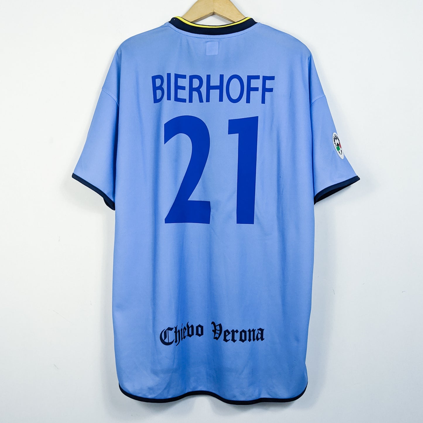 Original Chievo Verona 2002/03 Away - Bierhoff #21 Size XL