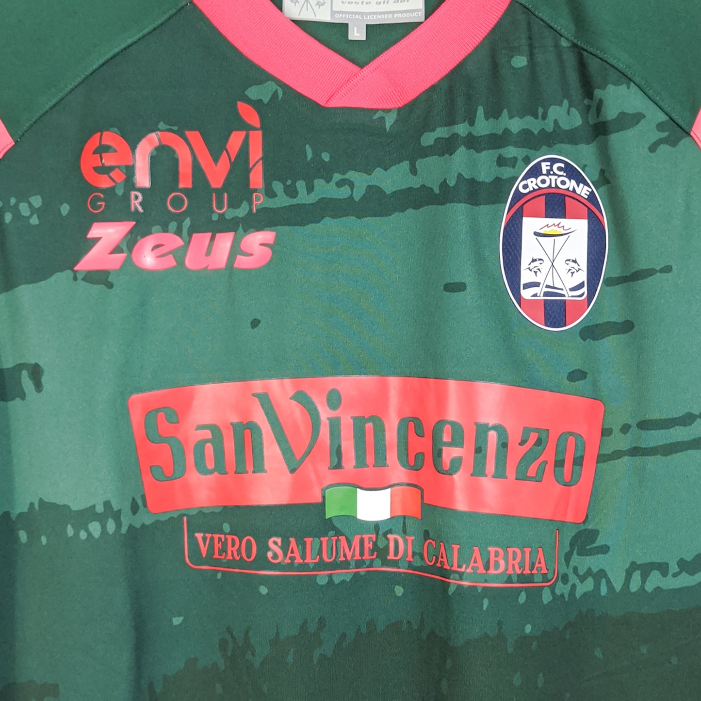 Original FC Crotone 2020/21 Third - Molina #17 Size L (Player Issue)