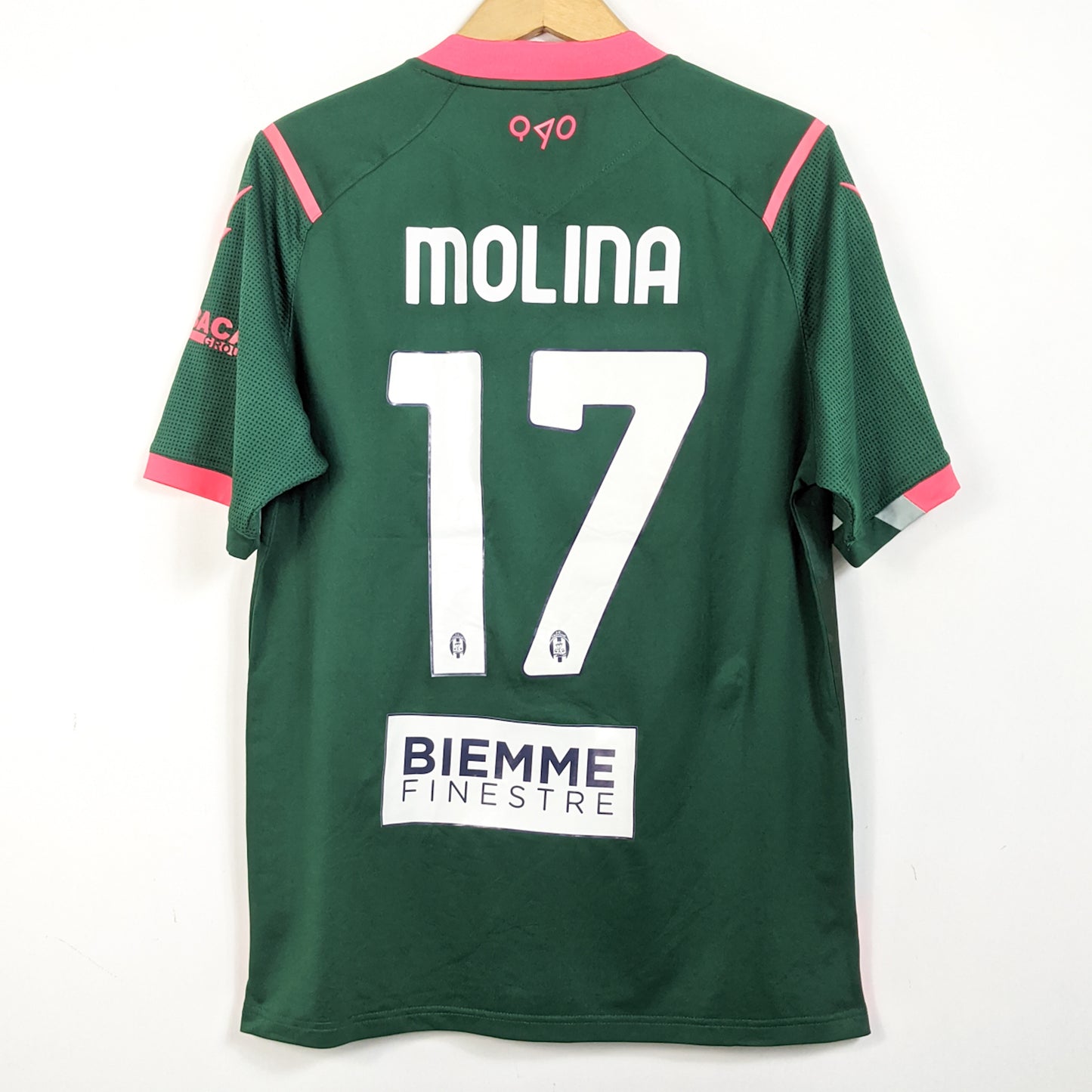 Original FC Crotone 2020/21 Third - Molina #17 Size L (Player Issue)