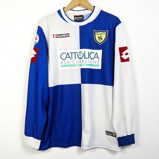 Original Chievo Verona 2005/06 Away - Amauri #11 Size XL (Long Sleeve)