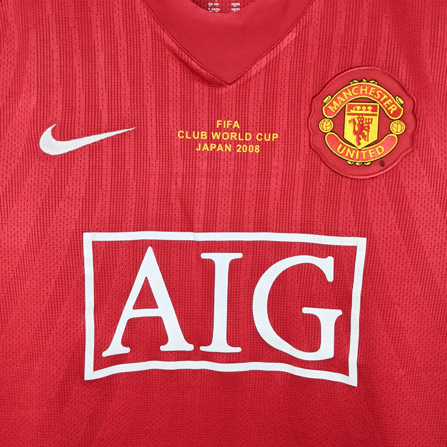 Original Manchester United 2007/08 Home - Giggs #11 Size M