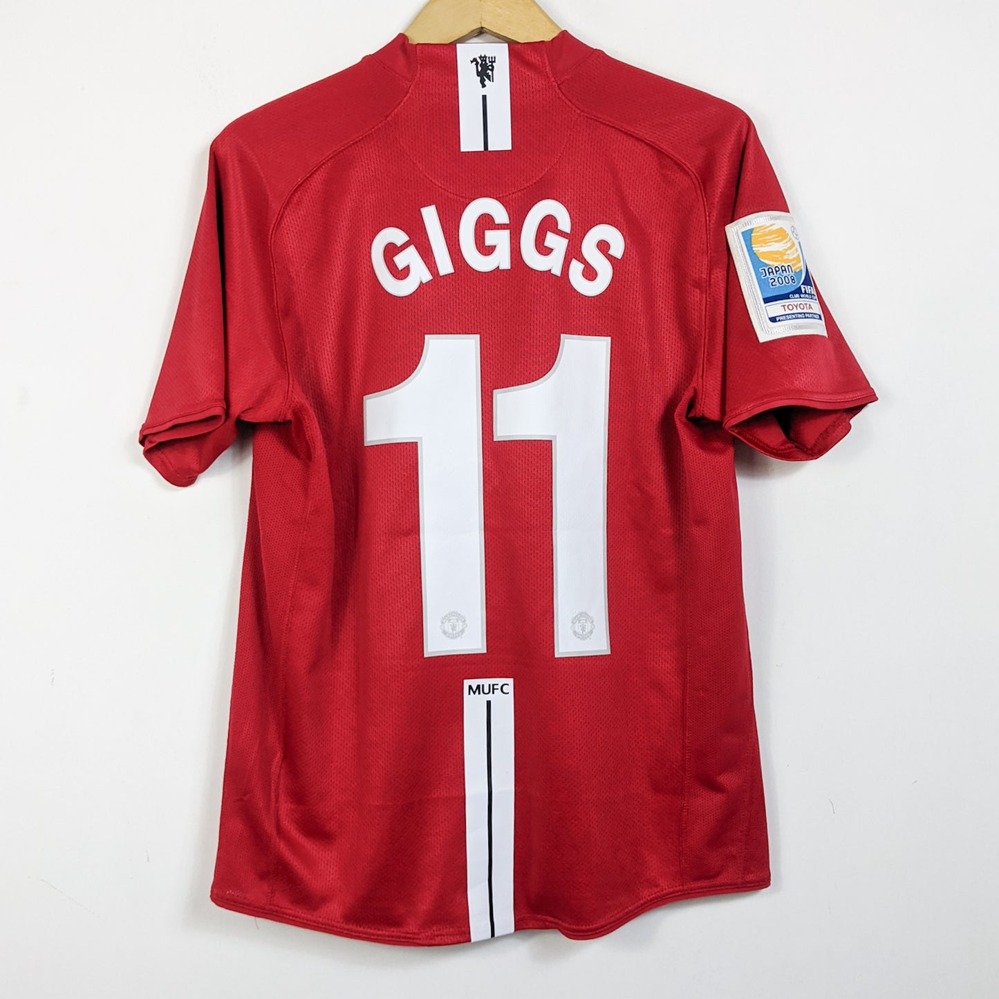 Original Manchester United 2007/08 Home - Giggs #11 Size M