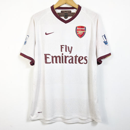Original Arsenal 2007/08 Away - Fabregas #4 Size L