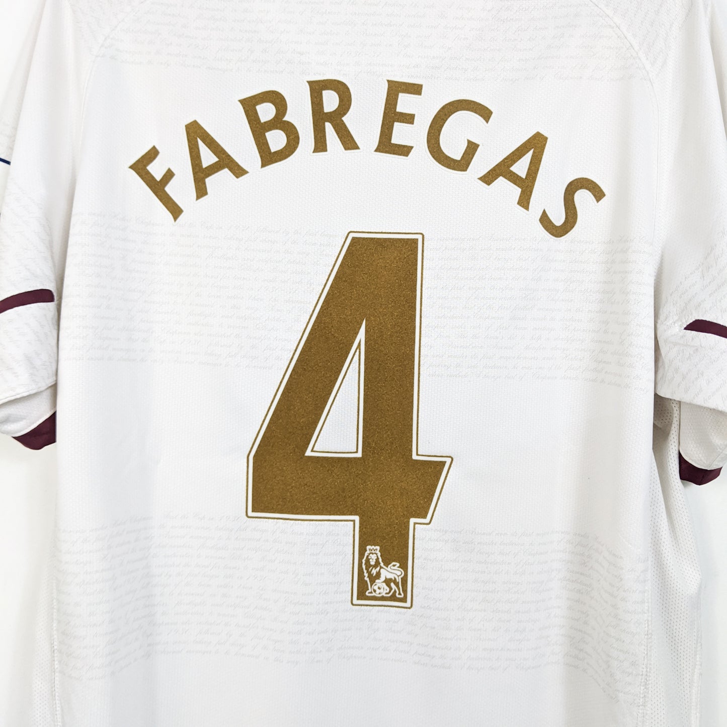 Original Arsenal 2007/08 Away - Fabregas #4 Size L