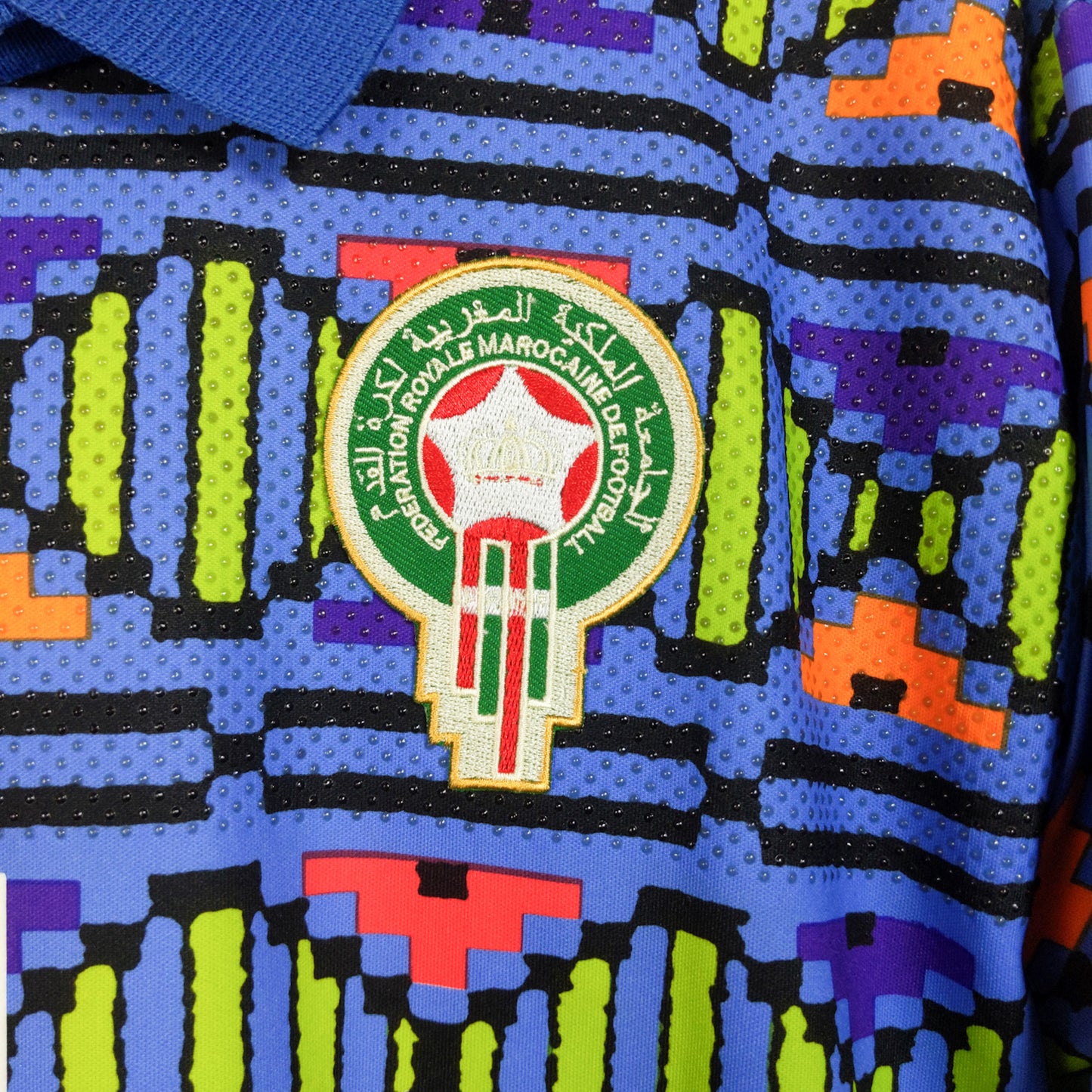 Original Morocco 1994 GK - Azmi #1 Size M (Long Sleeve) (Template)