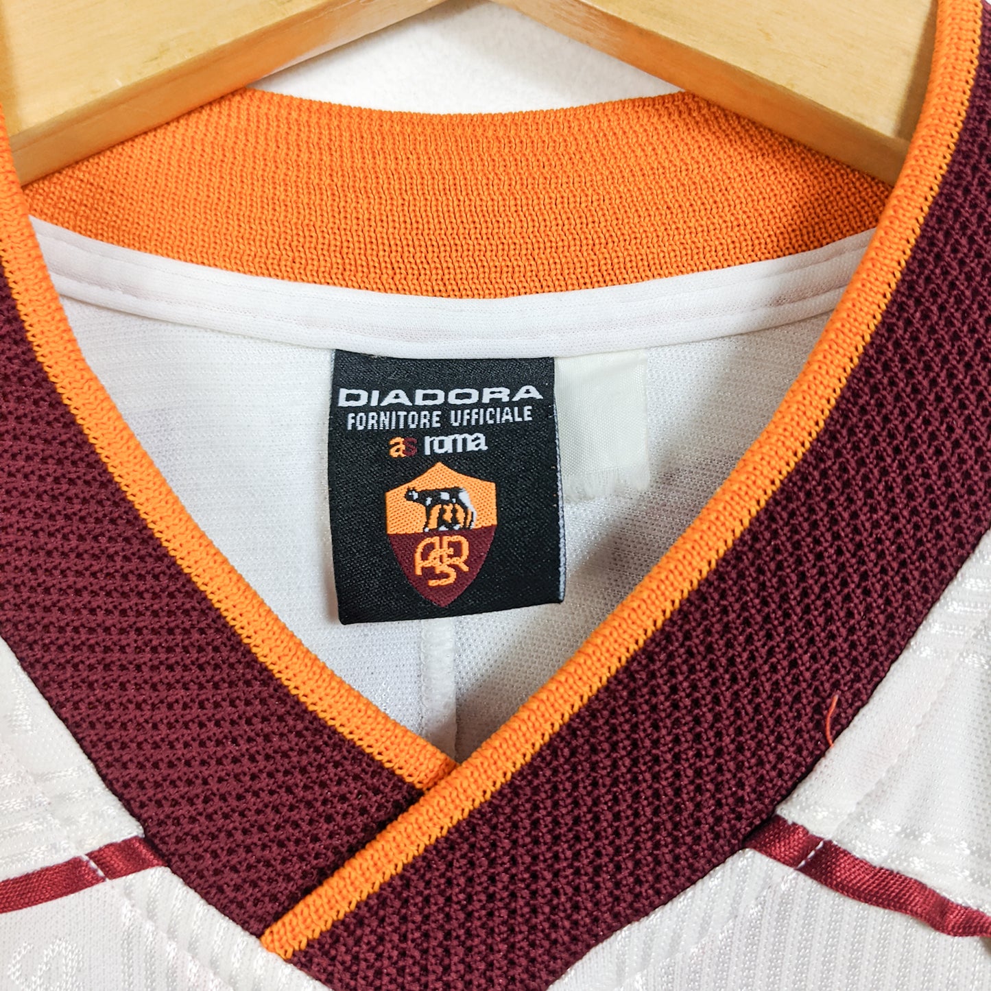 Original AS Roma 1999/00 Away - Totti #10 Size L