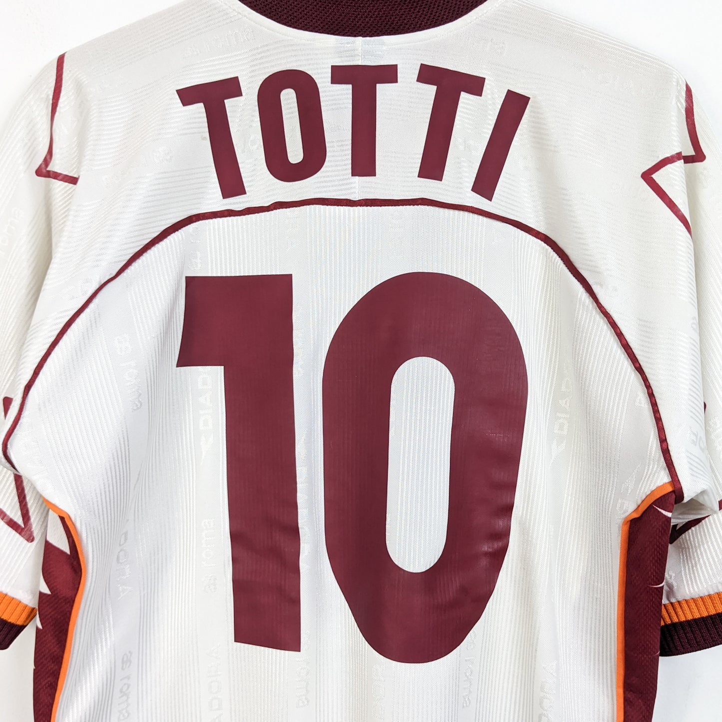 Original AS Roma 1999/00 Away - Totti #10 Size L