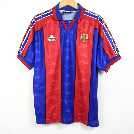 Original Barcelona 1996/97 Home - Ronaldo #9 Size M
