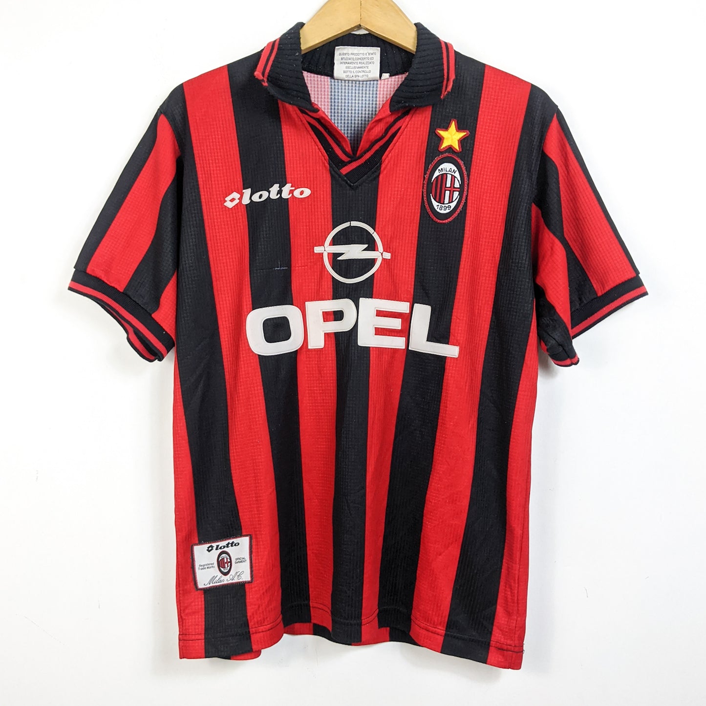 Original AC Milan 1997/98 Home - Maldini #3 Size fit M
