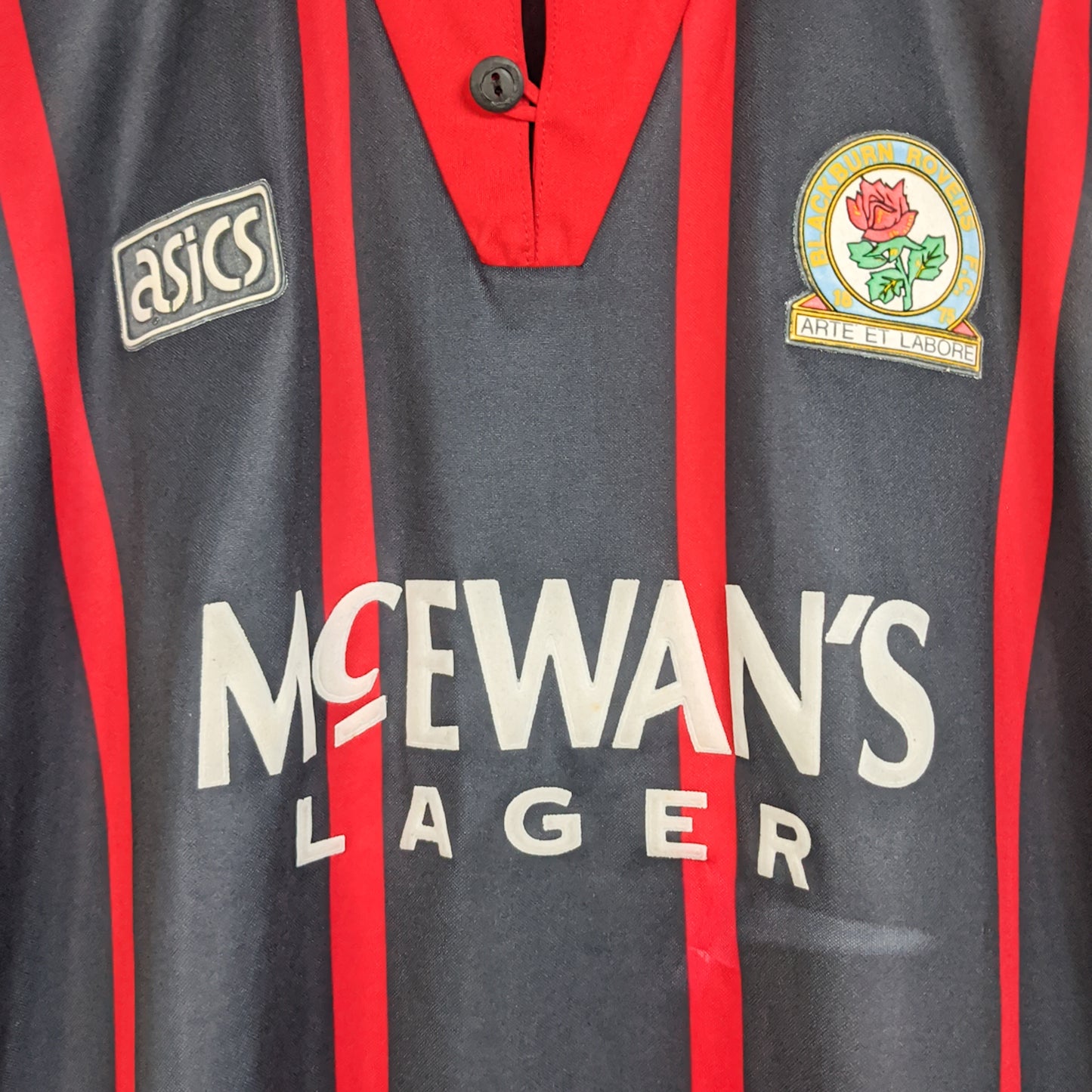 Original Blackburn Rovers 1994/95 Away - Shearer #9 Size fit M