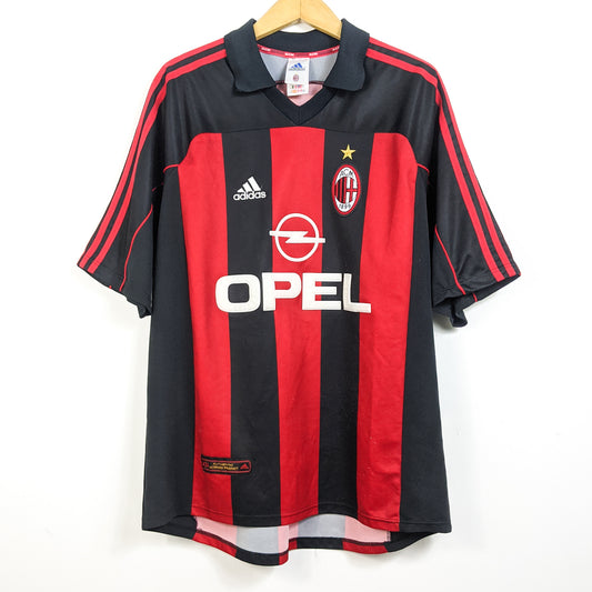 Original AC Milan 2000/01 Home - Boban #10 Size XL