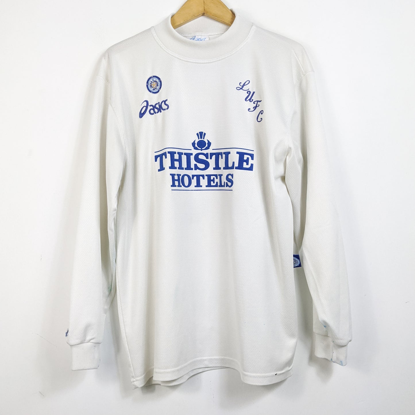 Original Leeds United 1995/96 Home - Kewell #33 Size XL (Long Sleeve)