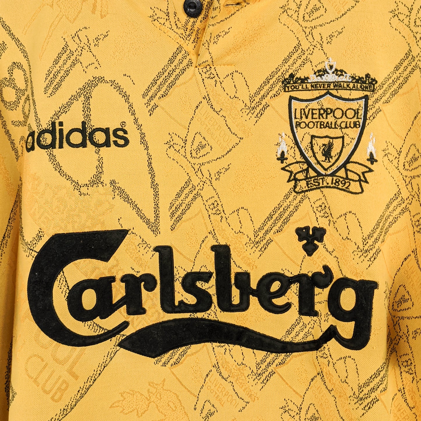 Original Liverpool 1994/96 Third - Fowler #23 Size fit XL