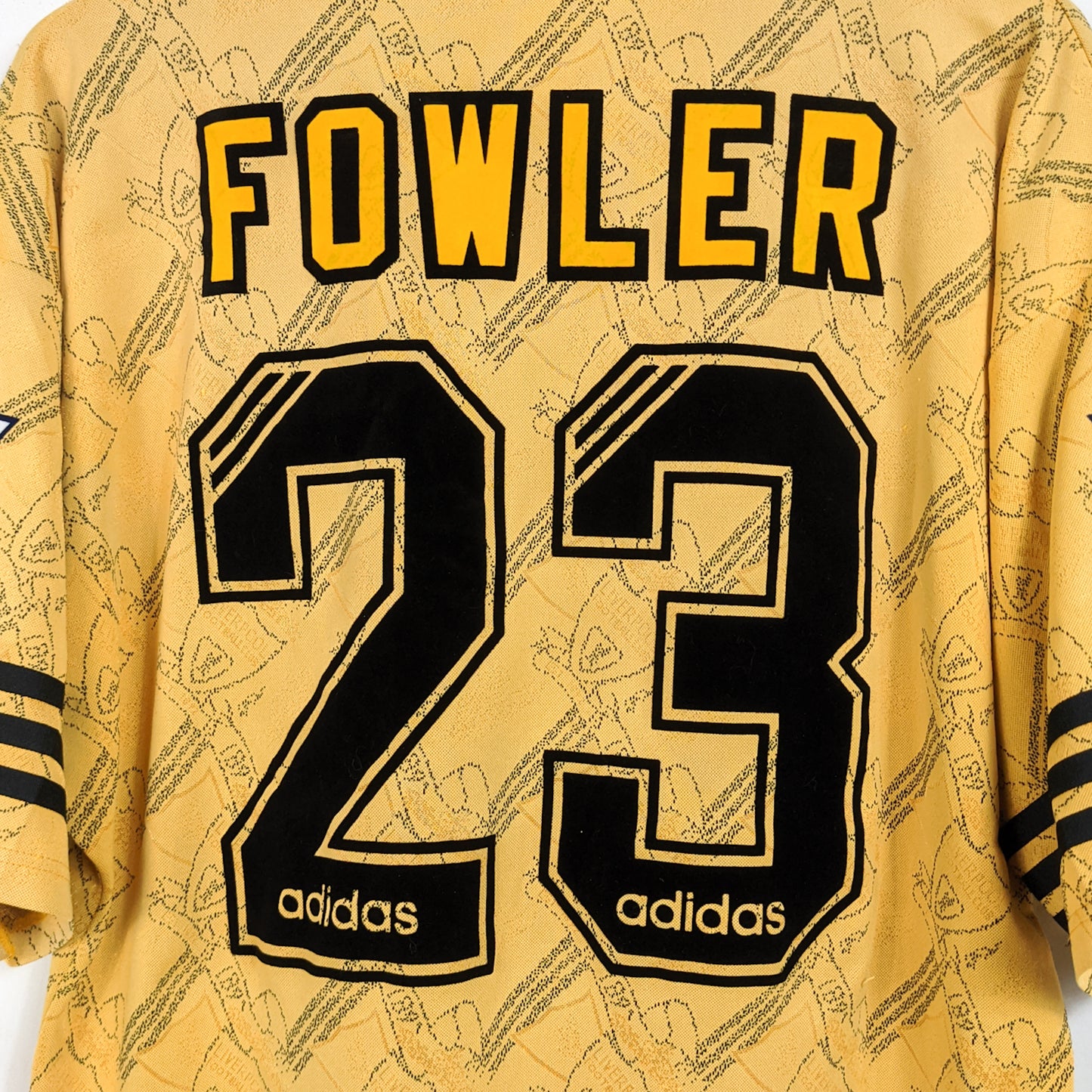 Original Liverpool 1994/96 Third - Fowler #23 Size fit XL