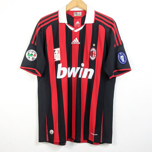Original AC Milan 2009/10 Home - Maldini #3 Size L