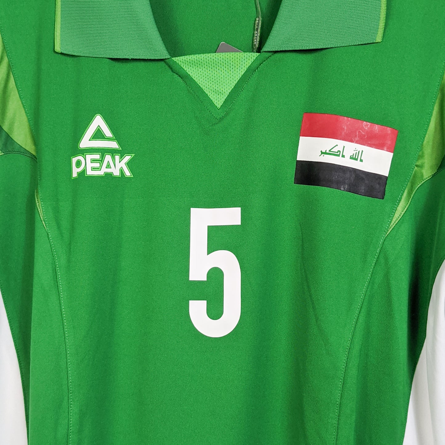 Original Iraq 2008 Away - Nashat Akram #5 Size L (Bnwt)