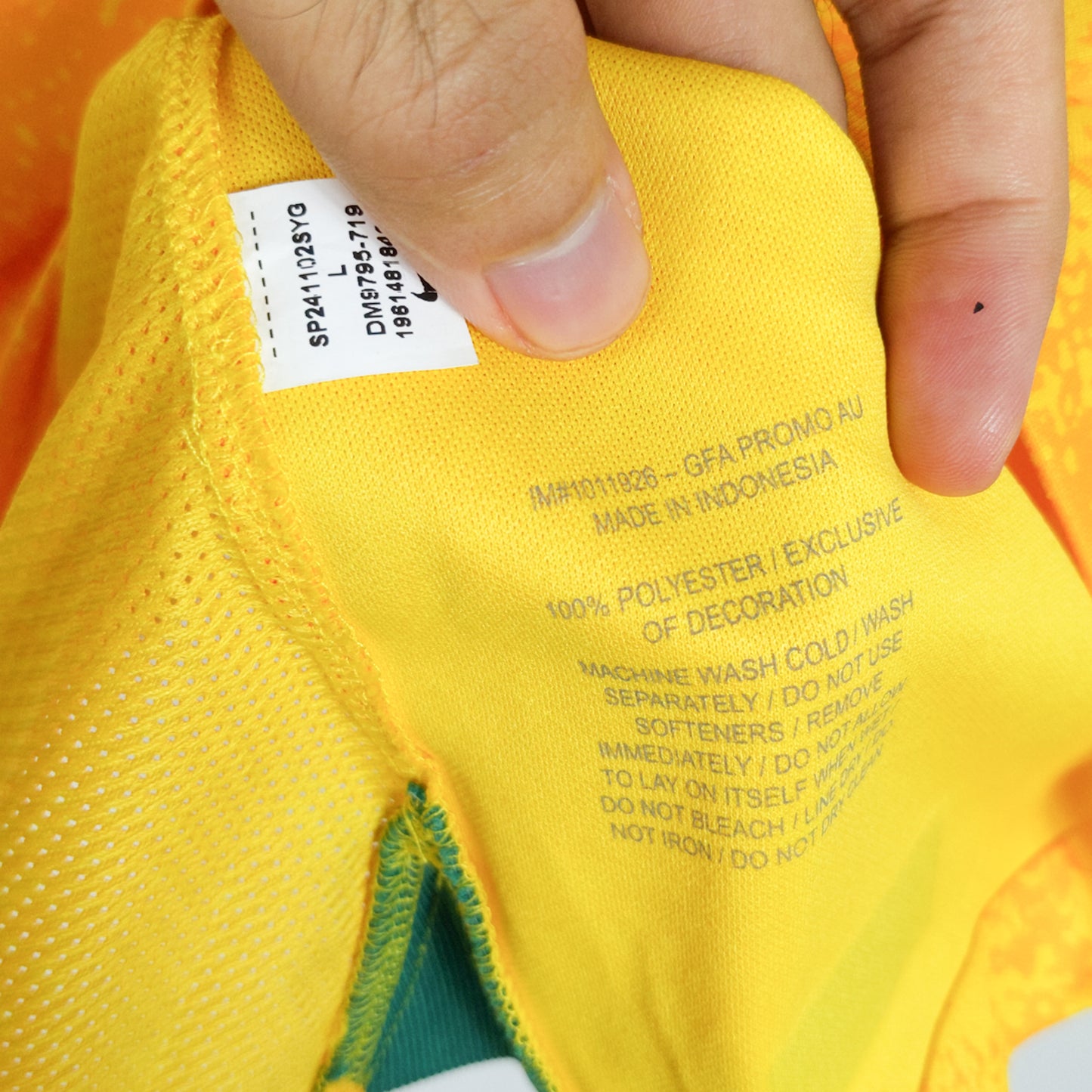 Original Australia 2022 Home - Souttar #19 Size L (Kitroom) (Player Issue)