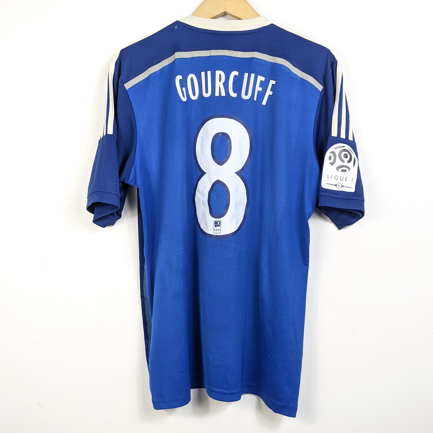 Original Lyon 2014/15 Away - Gourcuff #8 Size L