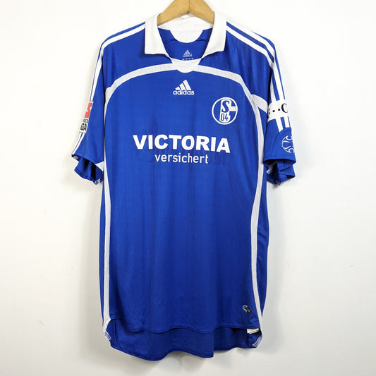 Original Schalke 2006/07 Home - Ozil #17 Size XL