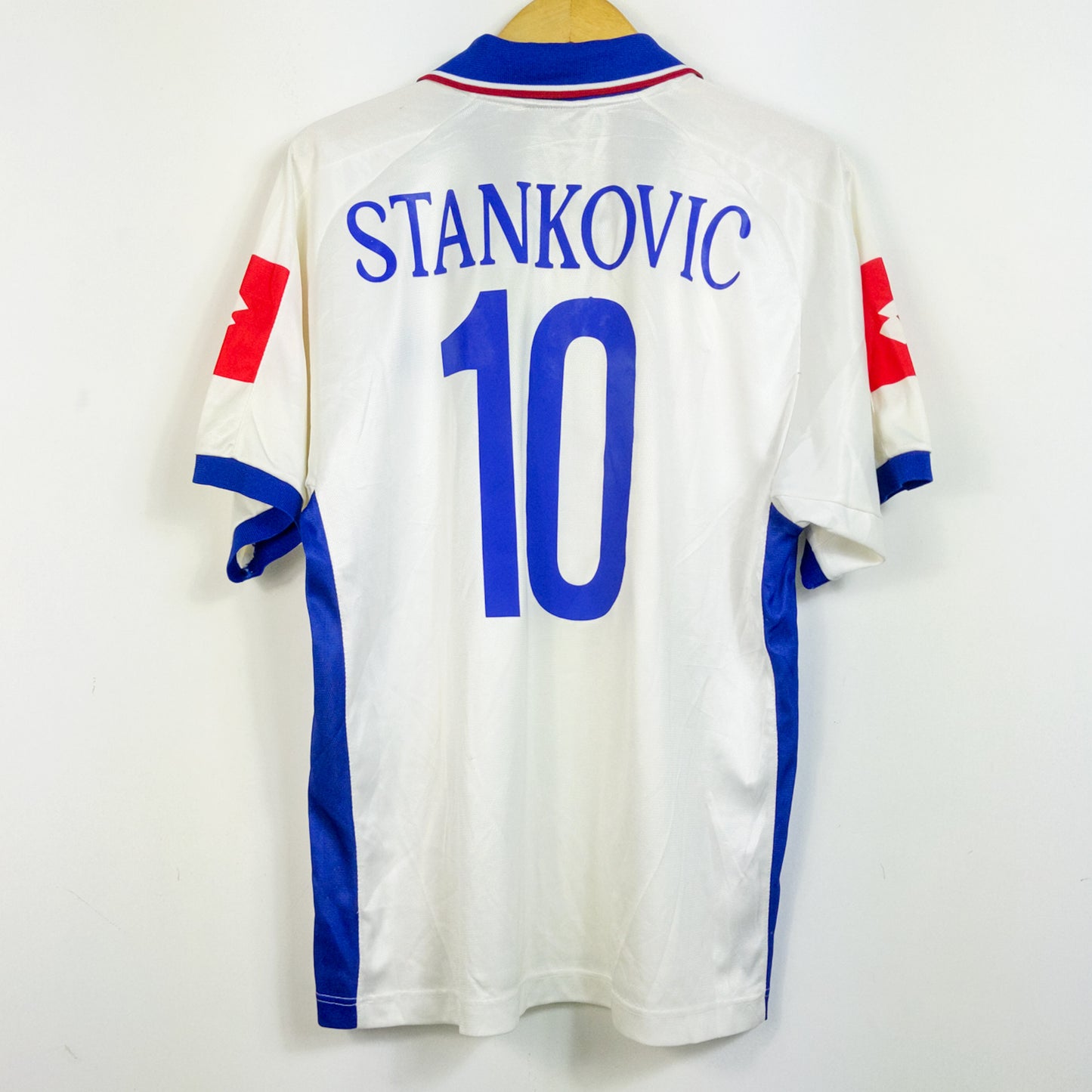 Original Yugoslavia 2002/03 Away - Stankovic #10 Size M fit L