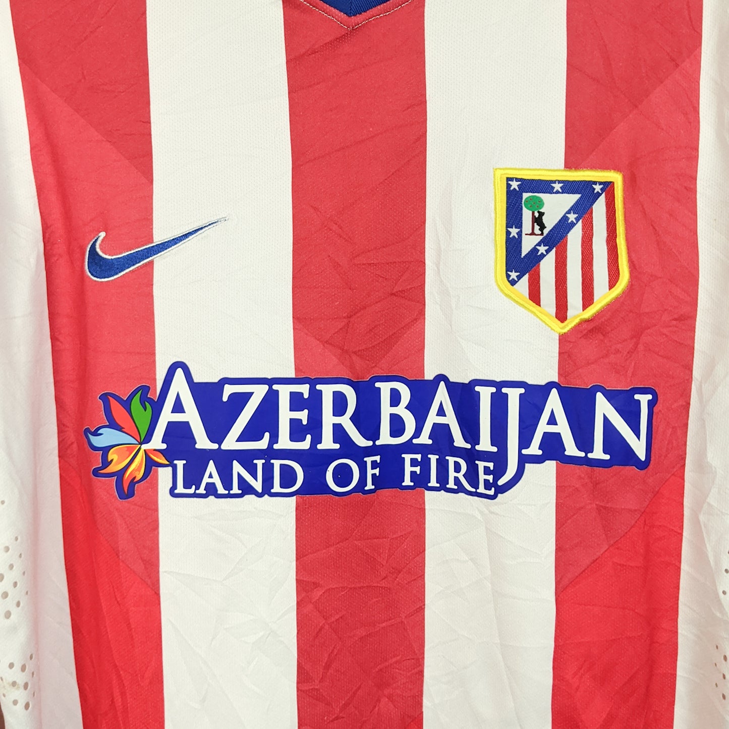 Original Atletico Madrid 2014/15 Home - Griezmann #7 Size M (Long Sleeve) (Player Issue)