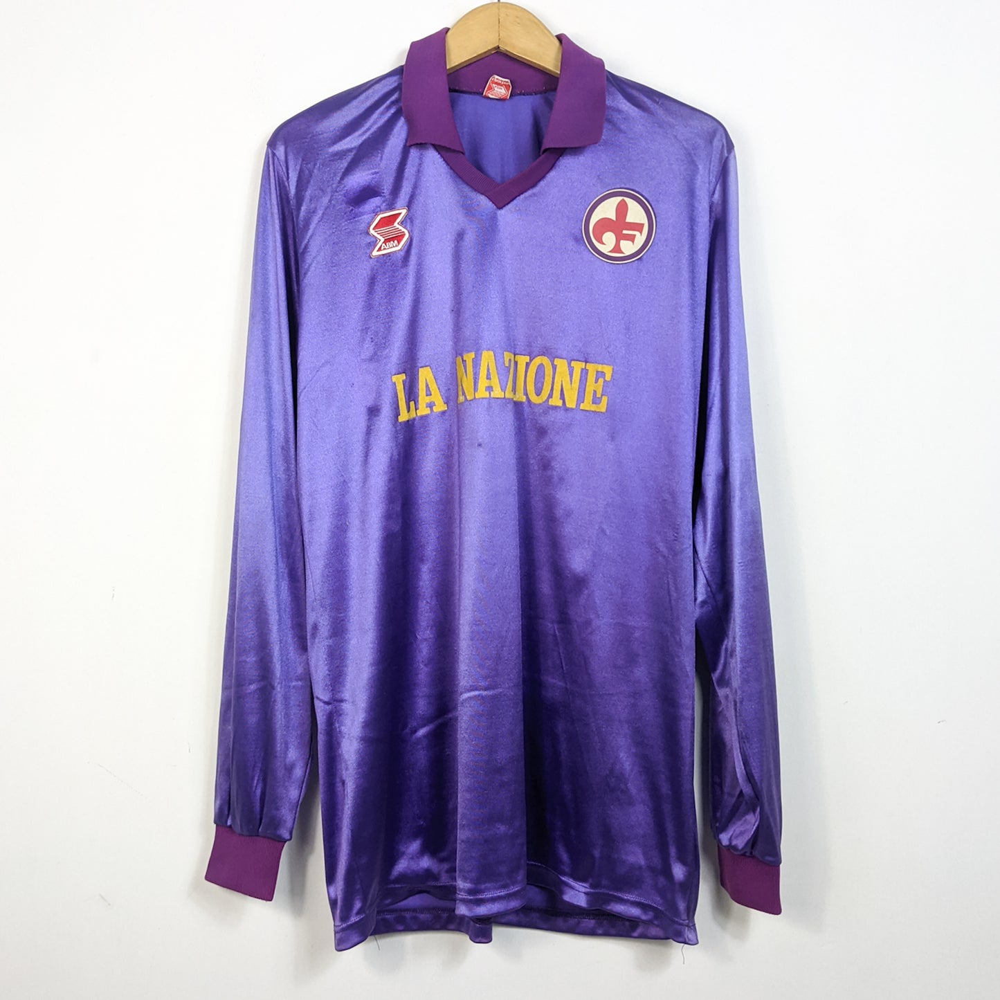 Original Fiorentina 1989/90 Home - Size XXL (Long Sleeve)