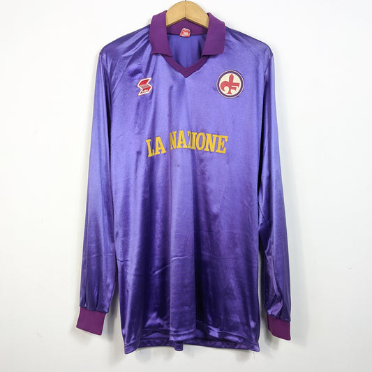 Original Fiorentina 1989/90 Home - Size XXL (Long Sleeve)