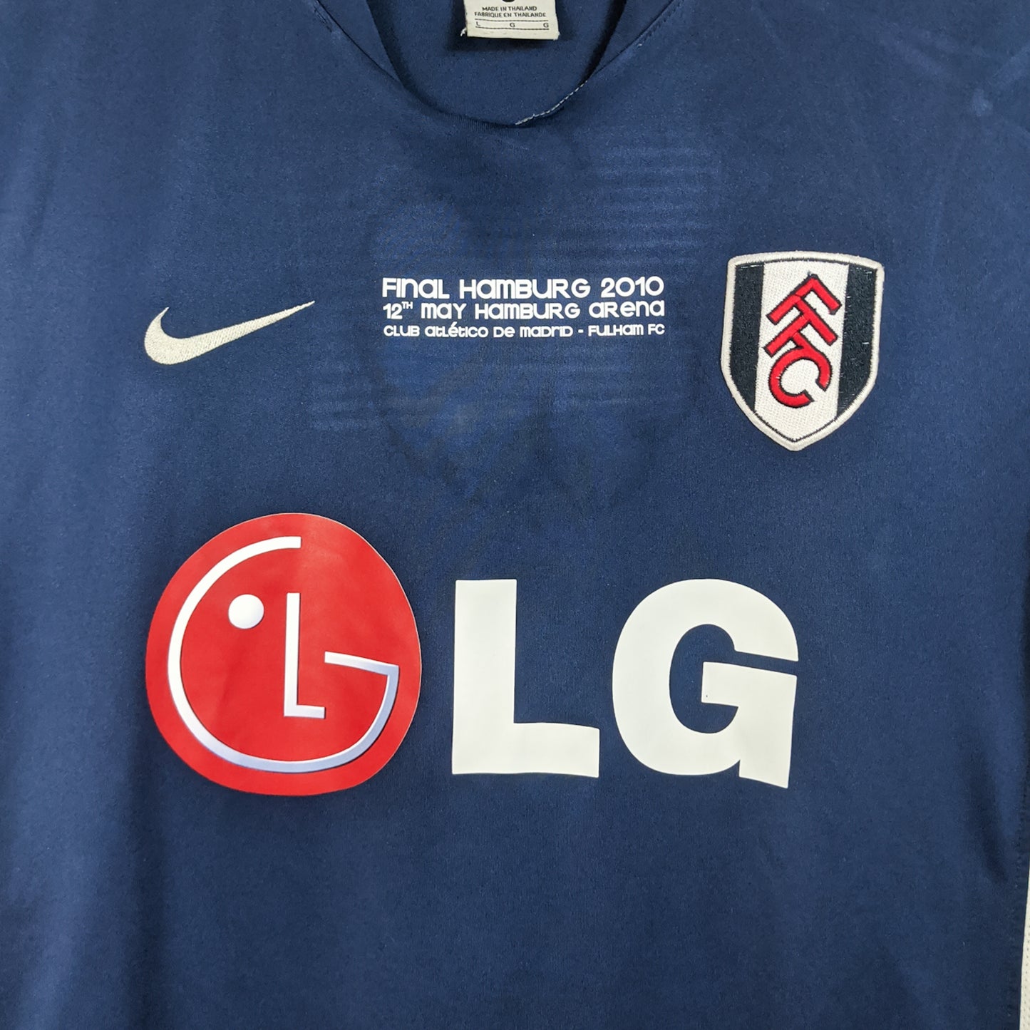 Original Fulham 2009/10 Away - Dempsey #23 Size L fit M