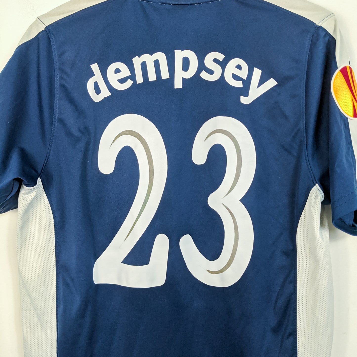 Original Fulham 2009/10 Away - Dempsey #23 Size L fit M