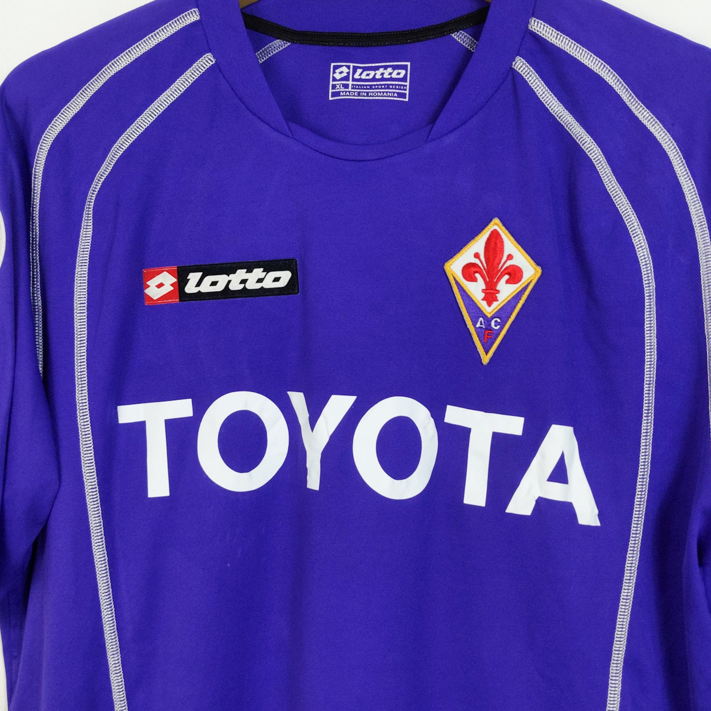 Original Fiorentina 2005/07 Home - Mutu #10 Size XL