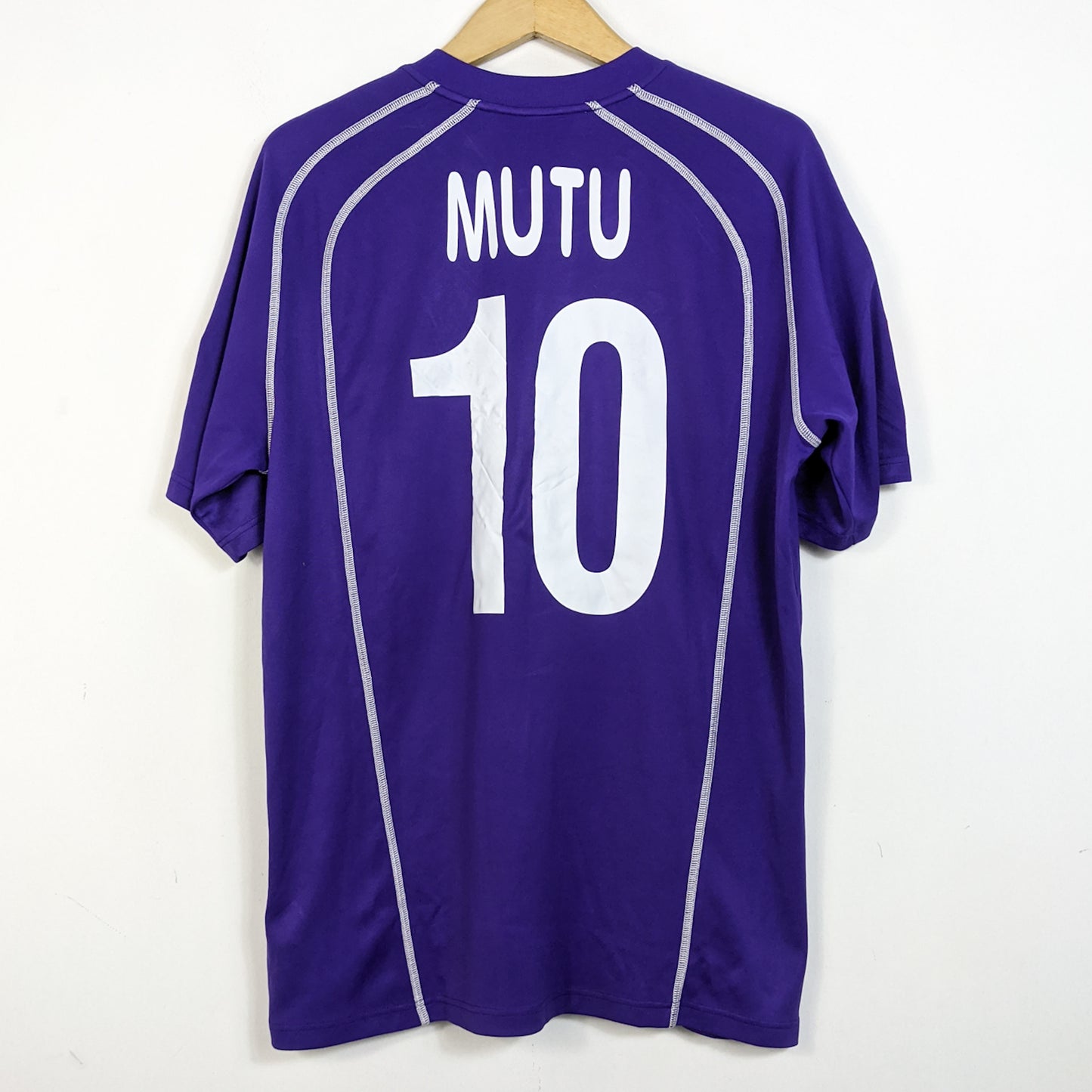 Original Fiorentina 2005/07 Home - Mutu #10 Size XL