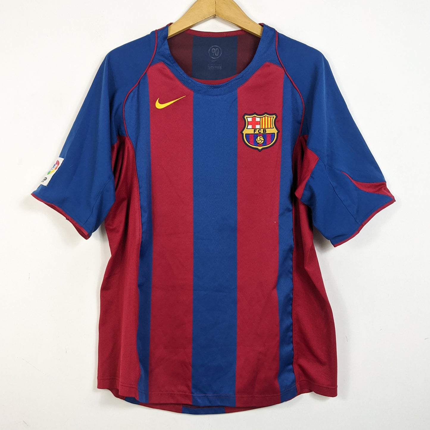 Original Barcelona 2004/05 Home - Ronaldinho #10 Size L