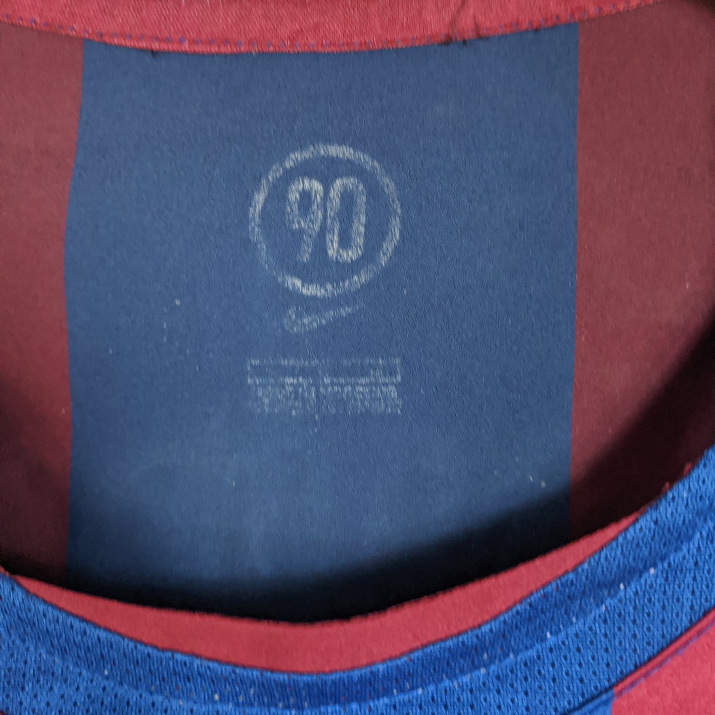 Original Barcelona 2004/05 Home - Ronaldinho #10 Size L