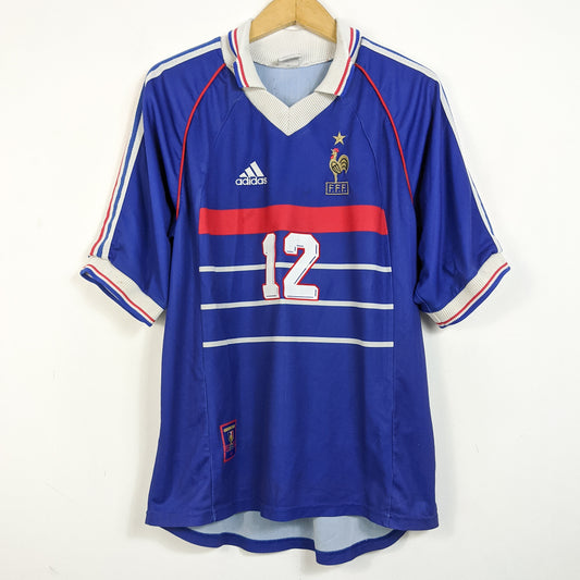 Original France 1998 Home - Henry #12 Size L