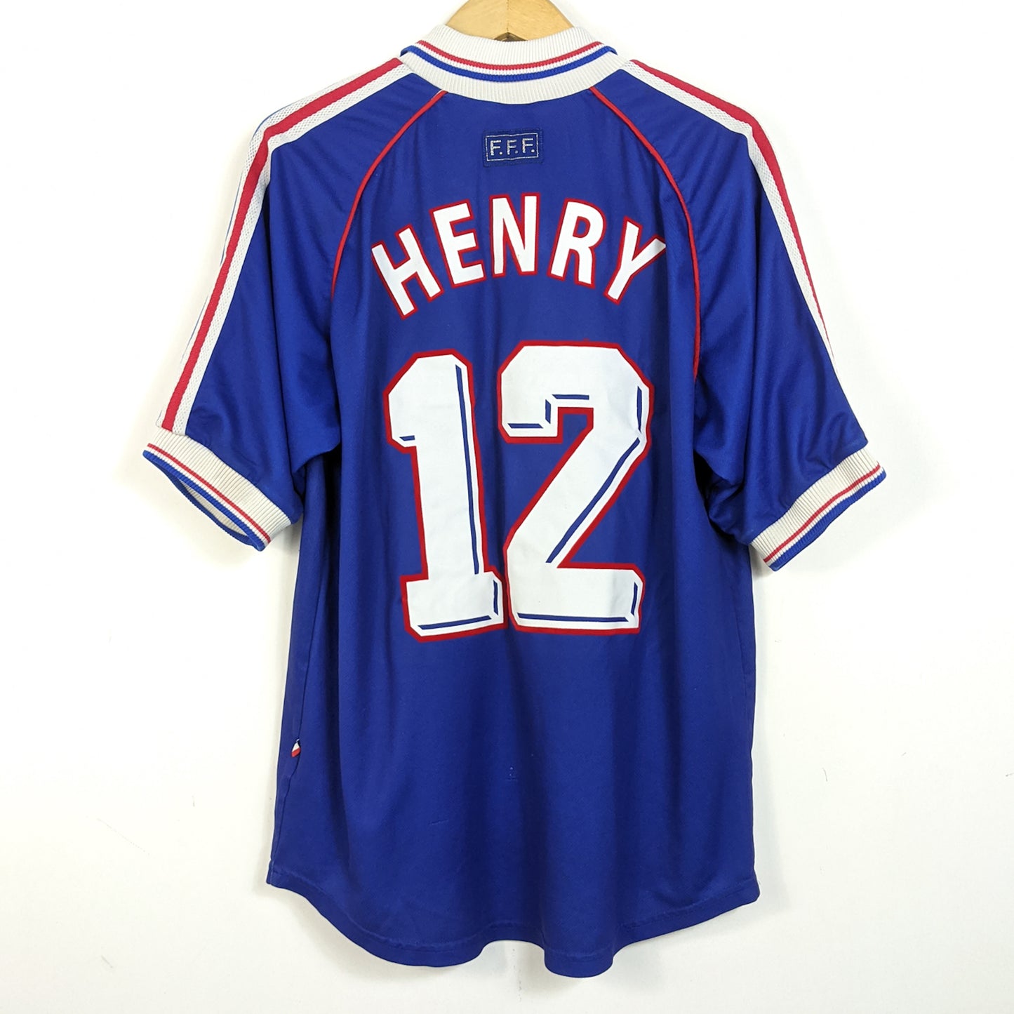 Original France 1998 Home - Henry #12 Size L