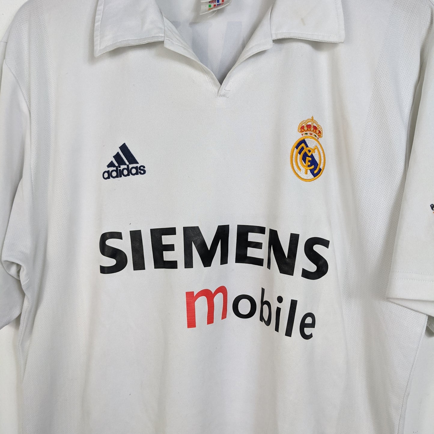 Original Real Madrid 2002/03 Home - Raul #7 Size M