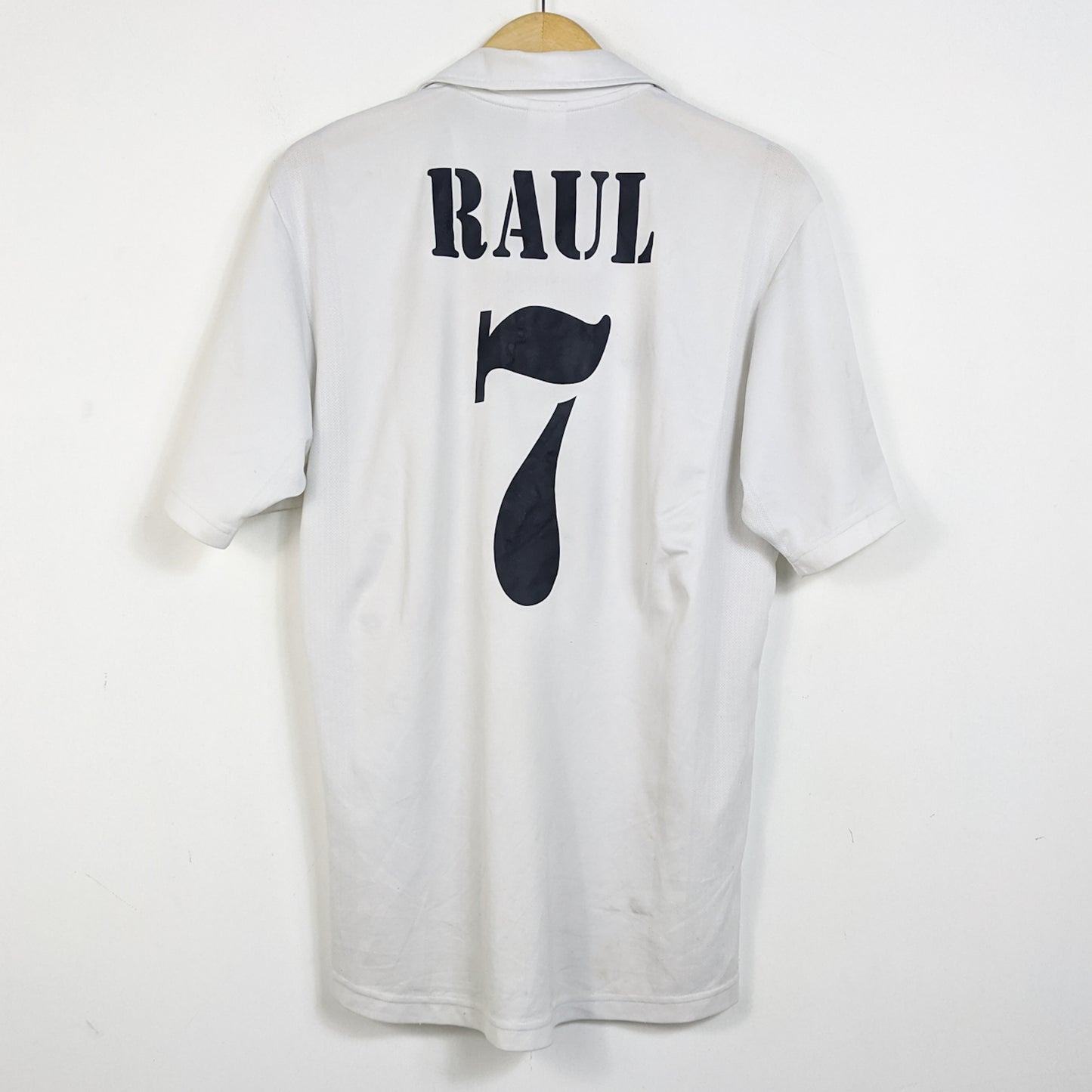 Original Real Madrid 2002/03 Home - Raul #7 Size M