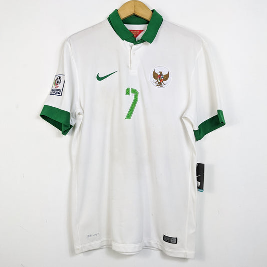 Original Indonesia 2014 Away - Boaz #7 Size L (With tags)