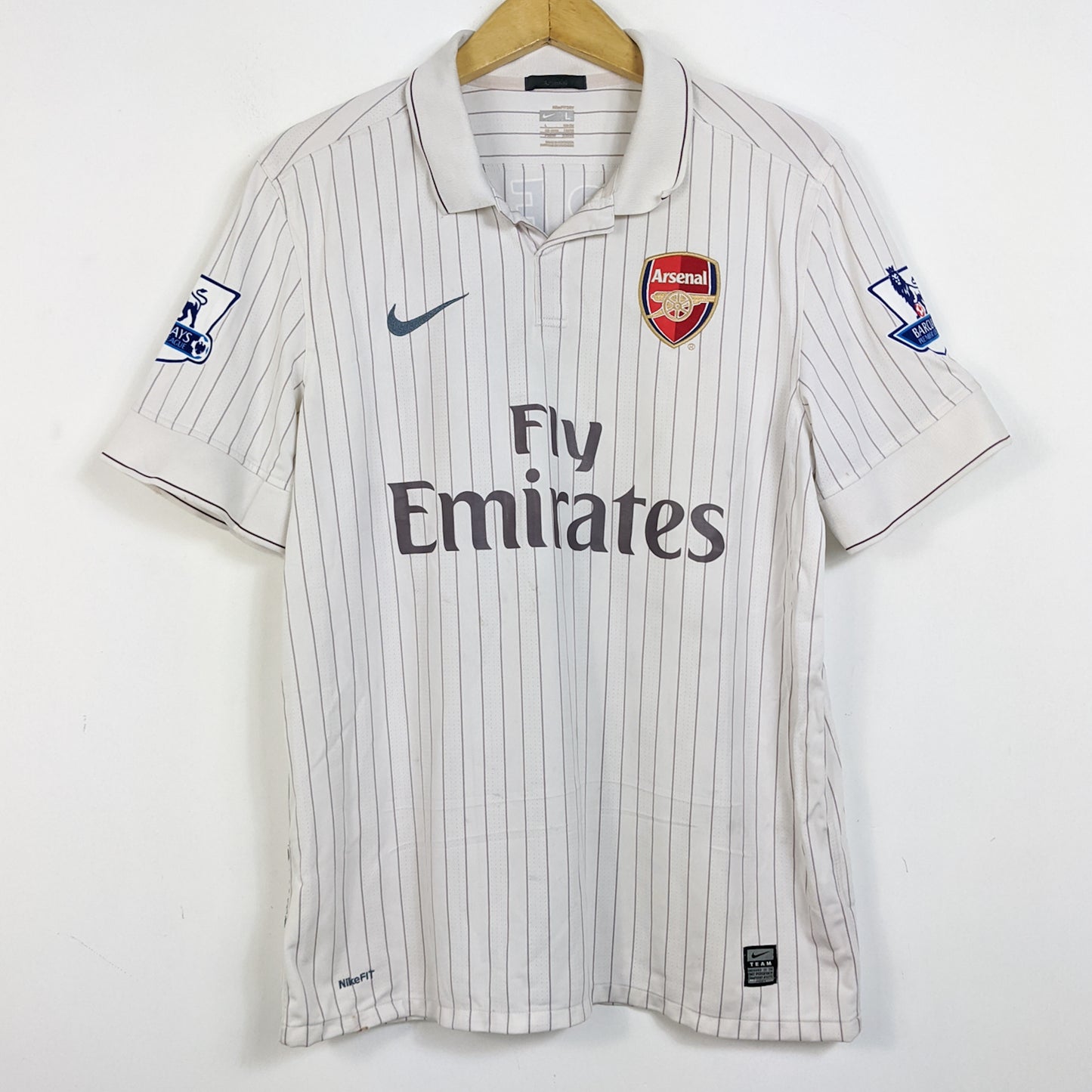 Original Arsenal 2009/10 Third - Fabregas #4 Size L