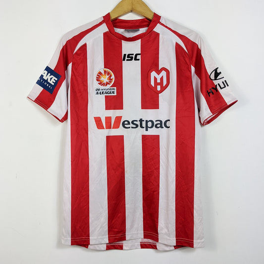 Original Melbourne Heart 2011/12 Home - Worm #7 Size S