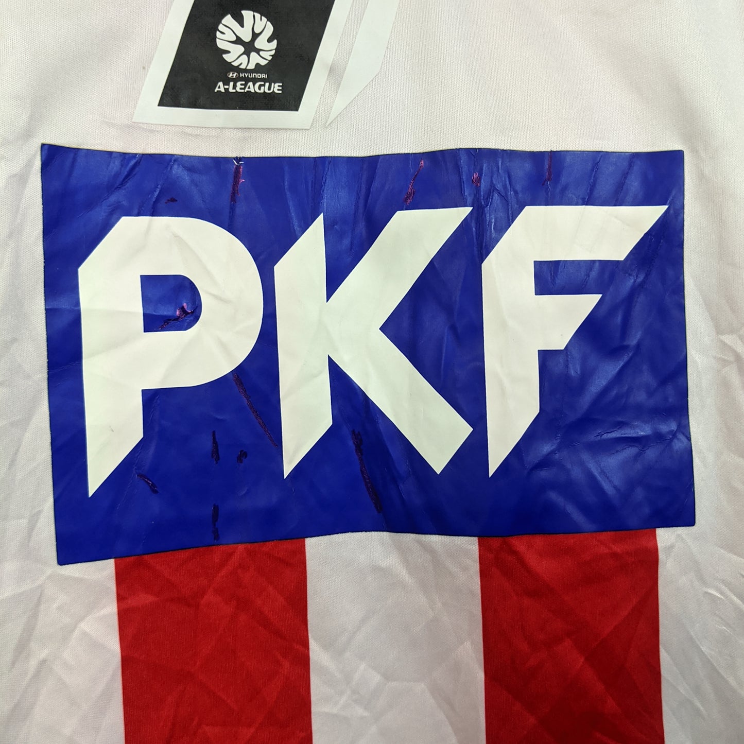Original Melbourne Heart 2011/12 Home - Worm #7 Size S