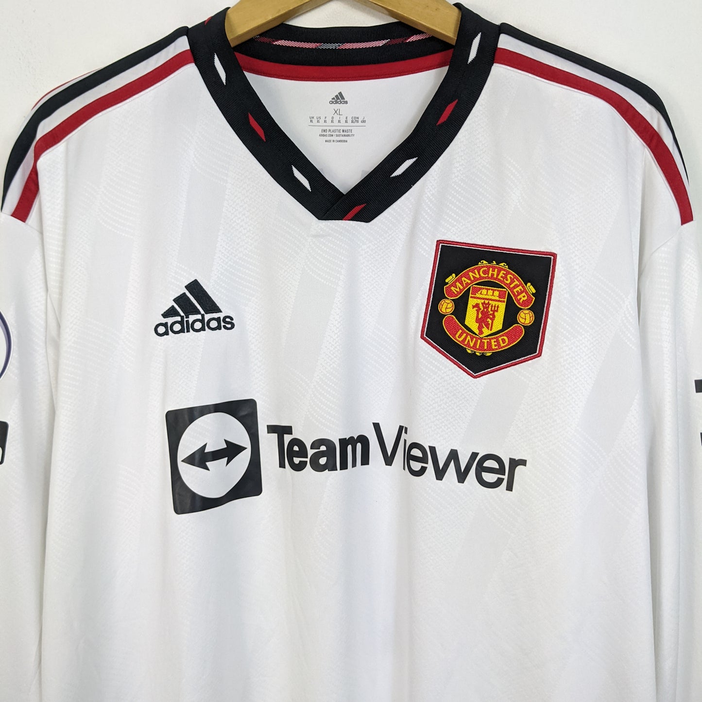 Original Manchester United 2022/23 Away - Ronaldo #7 Size XL (Long Sleeve)