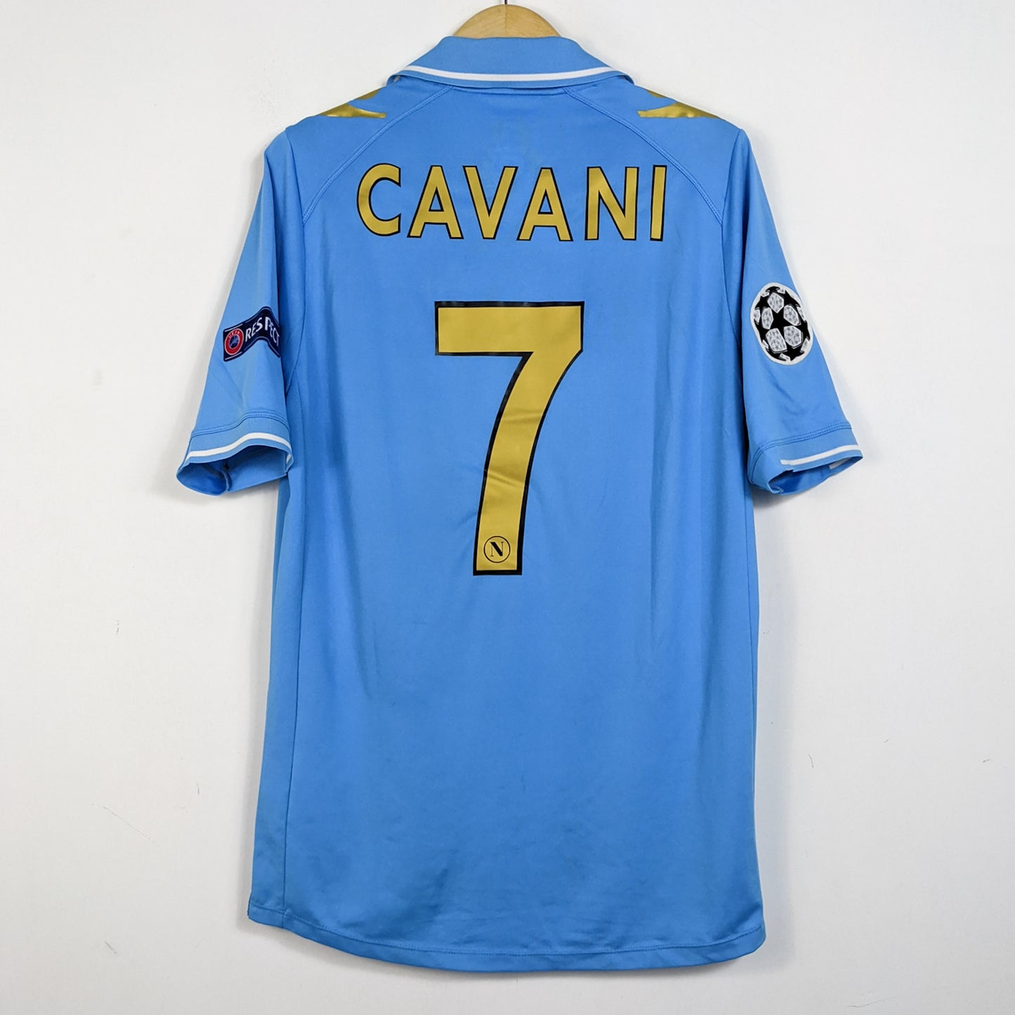 Original Napoli 2011/12 Home - Cavani #7 Size XL (Player Issue)